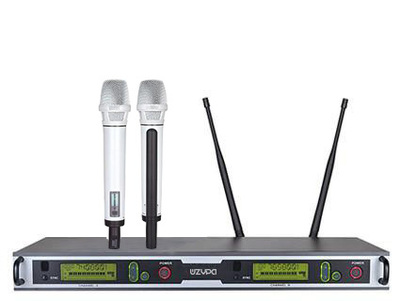 UHF双调谐真分集无线话筒 WU-8084