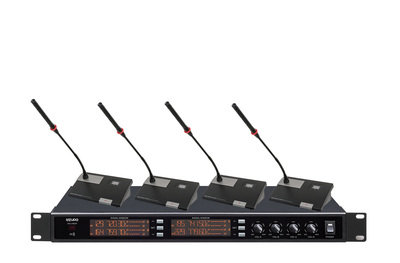 UHF一拖四无线会议话筒 WU-804